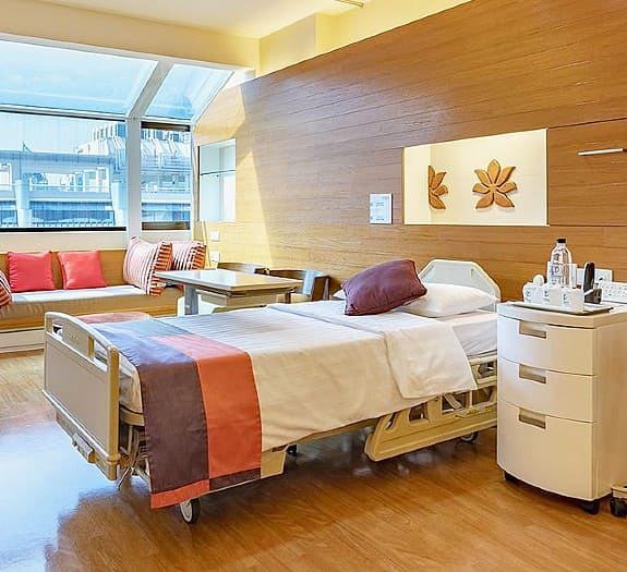 patient room in thailand